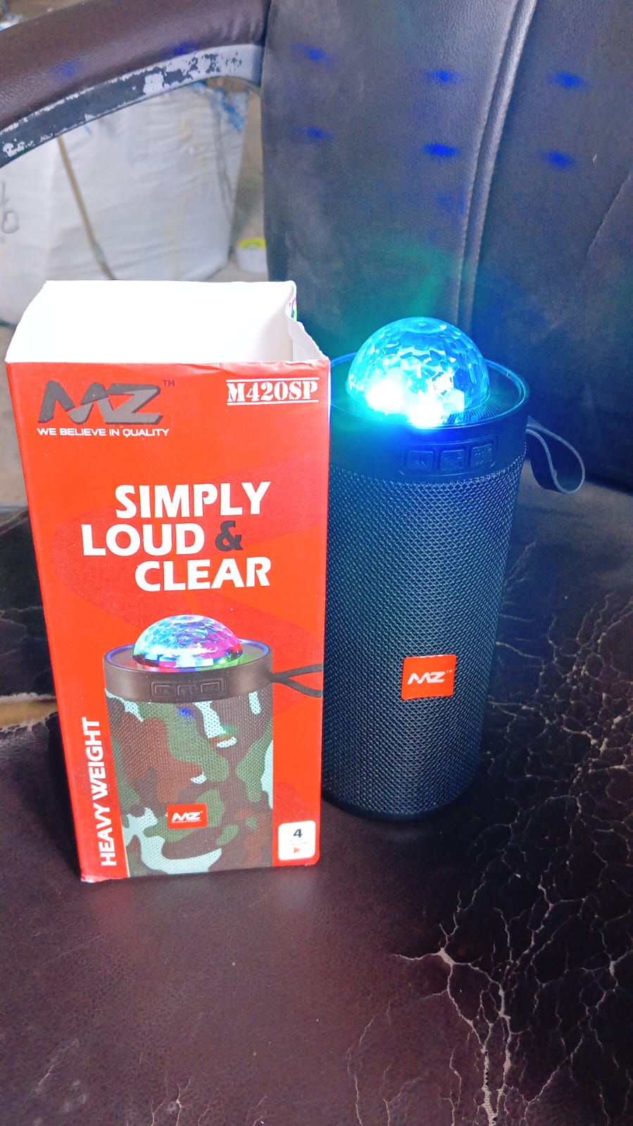 3D Disco Light Sound Bluetooth Speaker (1 Pc) 3D Disco Light Sound Bluetooth Speaker (1 Pc)